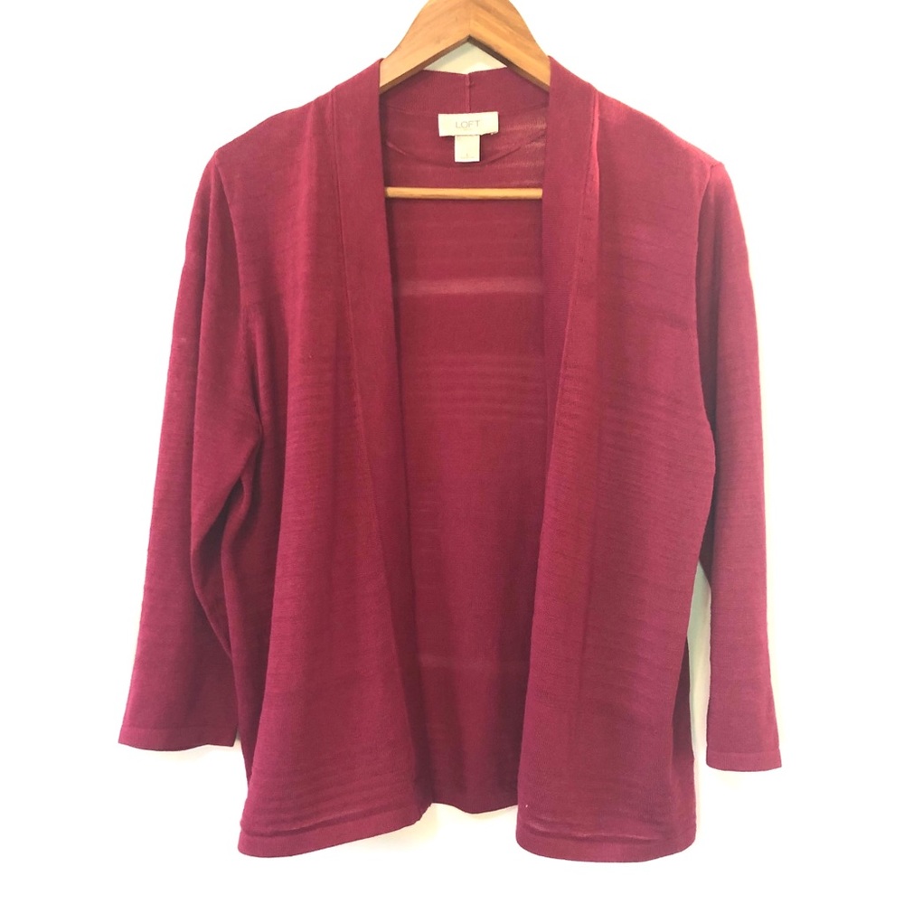 Loft Outlet Open Cardigan Sweater